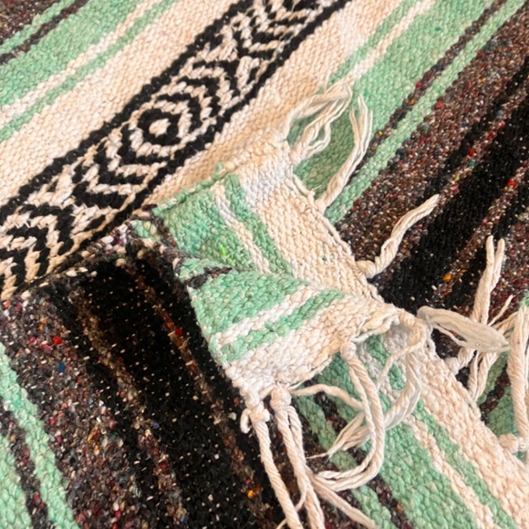 Vintage Throw tapestry beach Native American blanket - Picture 4 of 4